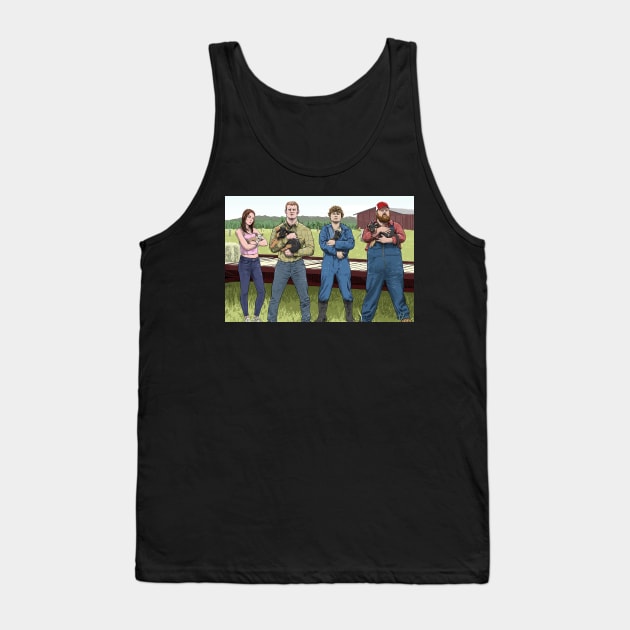 LetterKenny Cartoons Tank Top by Tic Toc